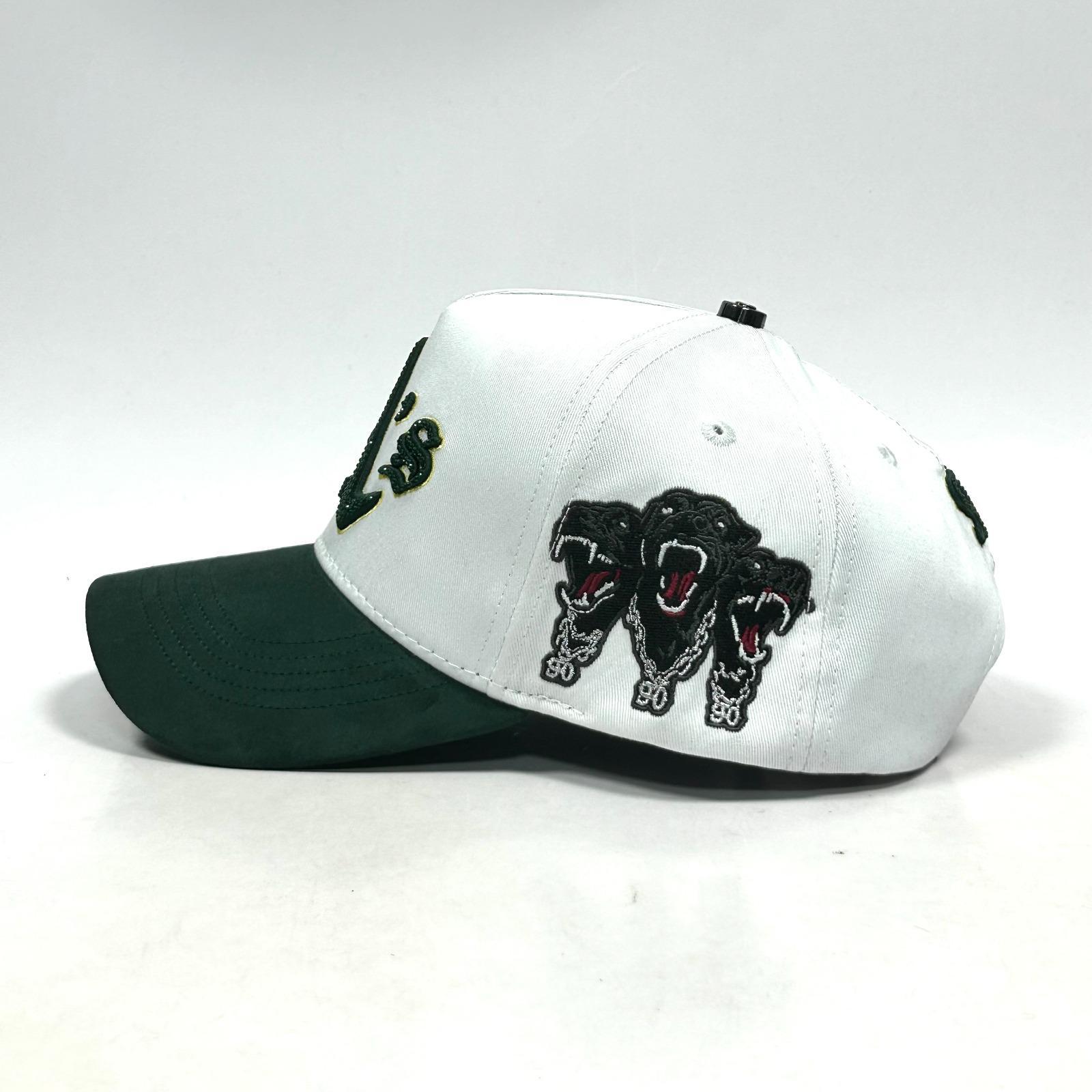 A’s white and green