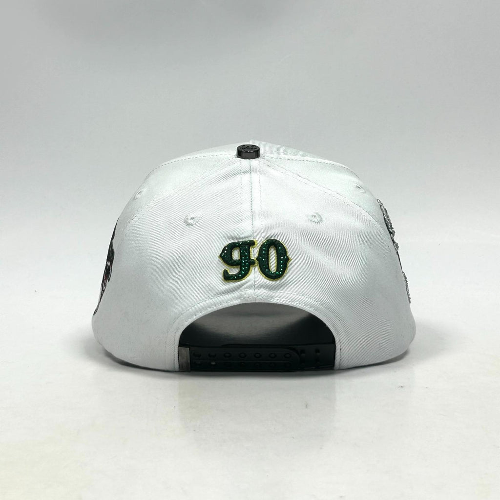 A’s white and green