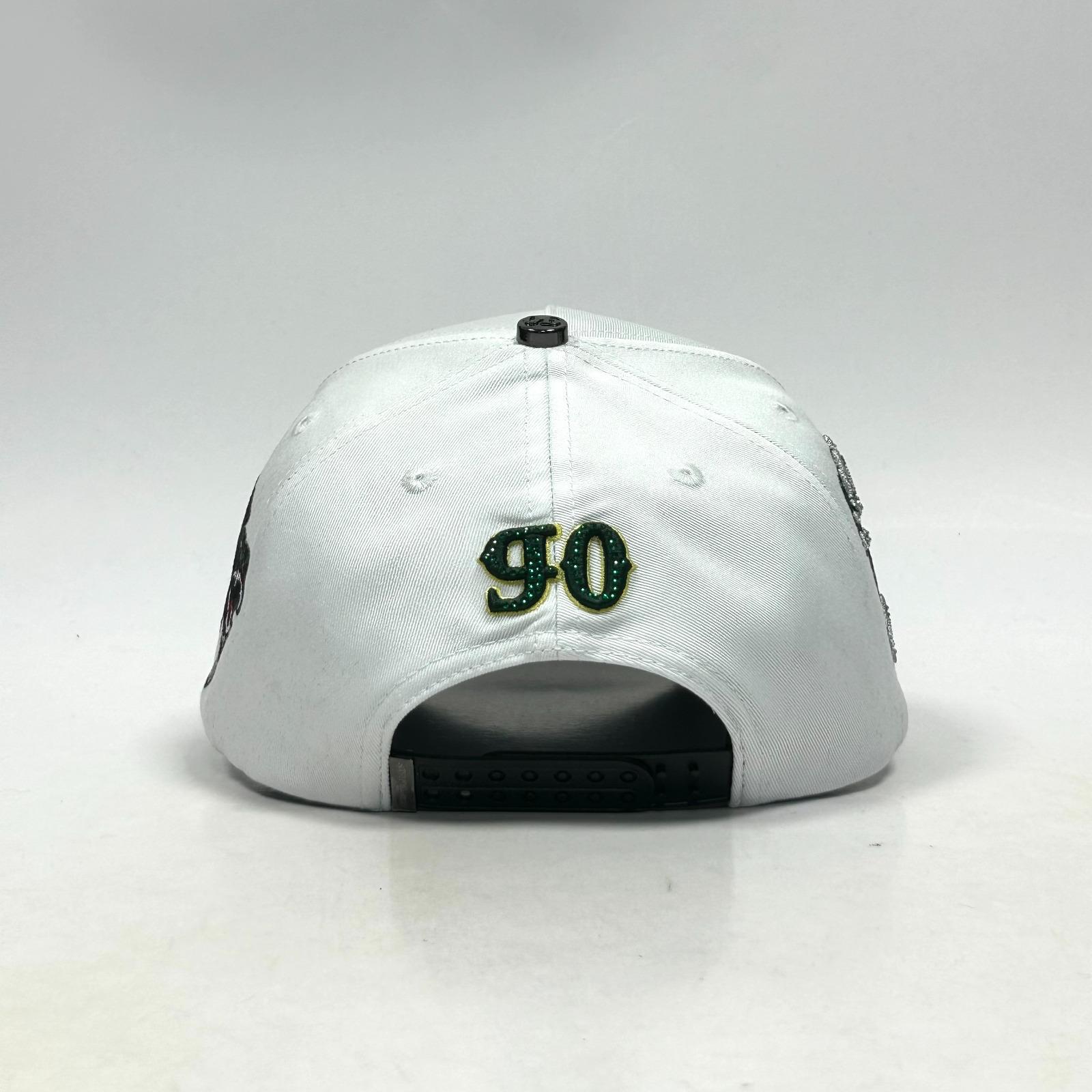 A’s white and green