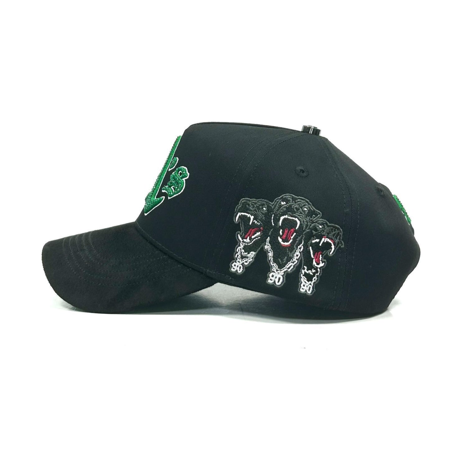 A’s black and green
