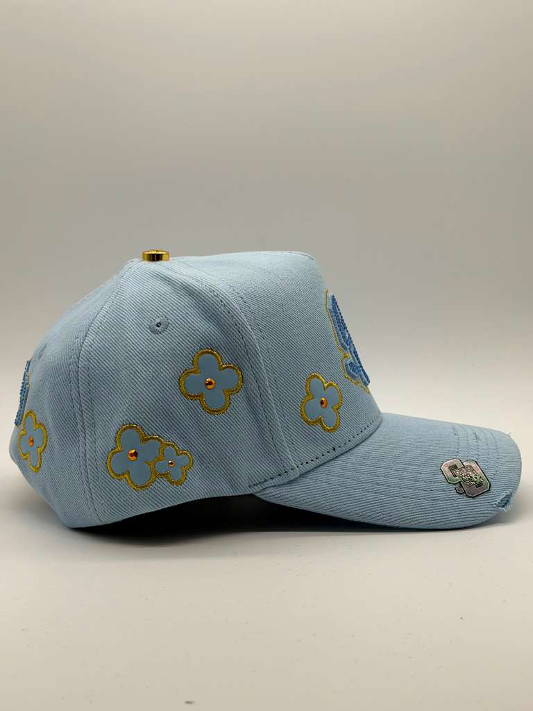 90 Flowers blue