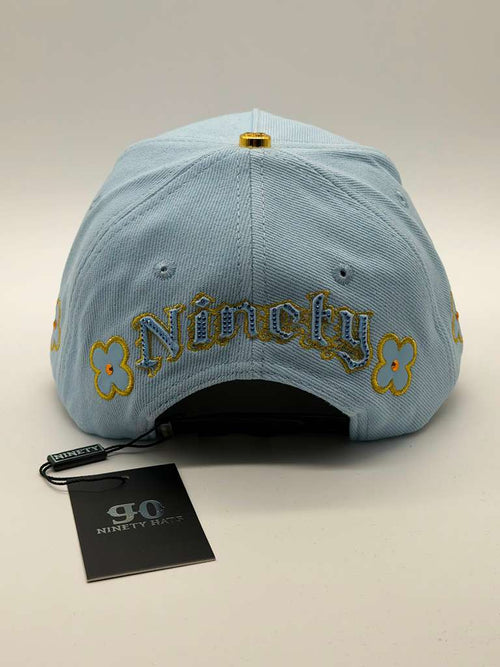 90 Flowers blue
